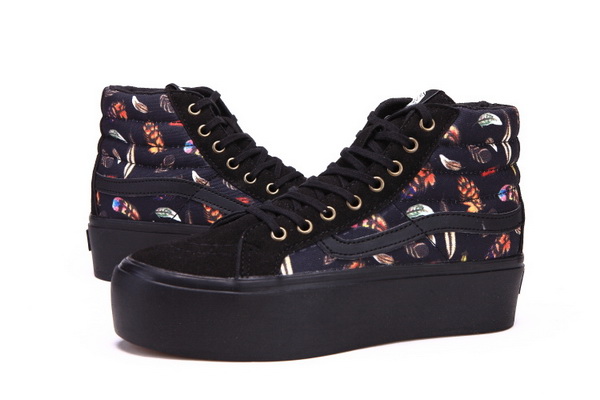 Vans High Top Shoes Women--094